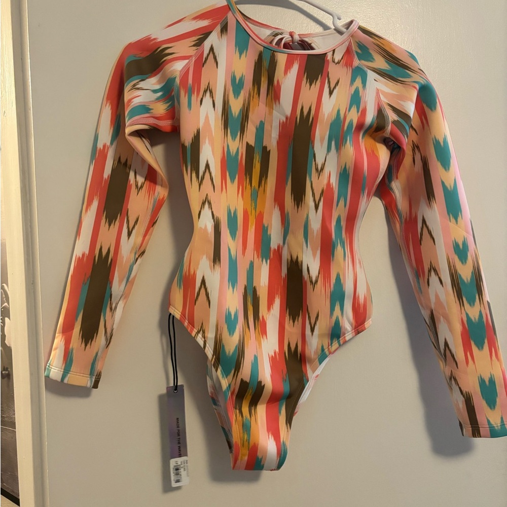 Jolyn Clothing Multicolor Patterned One Piece